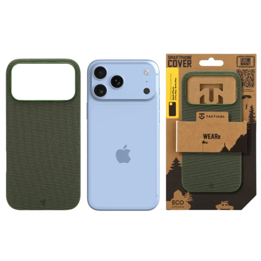  Apple iPhone 17 Pro Max/18 Pro Max erdőzöld Tactical MagForce WEARe tok - 6