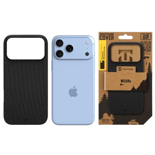 Apple iPhone 17 Pro Max / 18 Pro Max čierne Tactical MagForce WEARe puzdro - 6