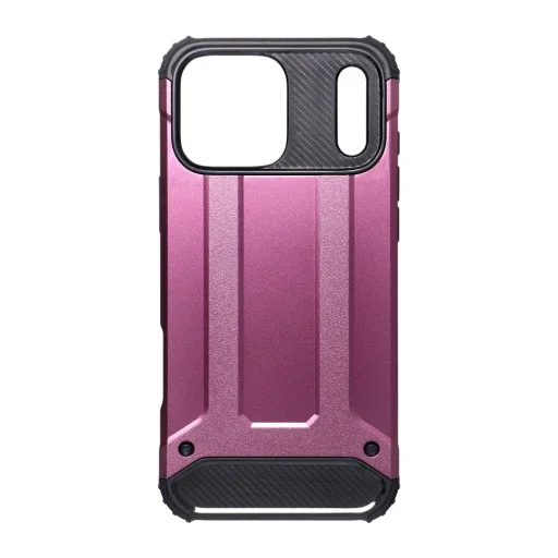 iPhone 17 Pro / 18 Pro tmavočerešňové Armor puzdro - 1