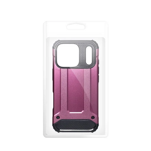 iPhone 17 Pro / 18 Pro tmavočerešňové Armor puzdro - 5