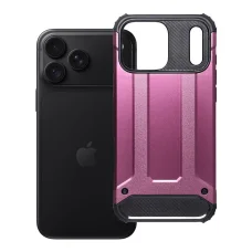  iPhone 17 Pro Max / 18 Pro Max sötét cseresznyevörös Armor tok