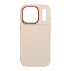 Apple iPhone 17 Pro / 18 Pro antické biele Frame puzdro