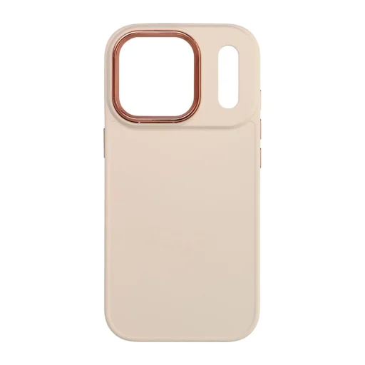Apple iPhone 17 Pro / 18 Pro antické biele Frame puzdro - 1