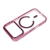 Apple iPhone 17 Pro / 18 Pro tmavo čerešňové puzdro Frame Clear Hybrid Mag Cover kompatibilné s MagSafe thumbnail