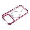 Apple iPhone 17 Pro / 18 Pro tmavo čerešňové puzdro Frame Clear Hybrid Mag Cover kompatibilné s MagSafe thumbnail