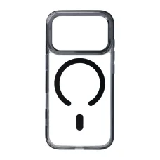  Apple iPhone 17 Pro Max / 18 Pro Max fekete Frame Clear Hybrid Mag Cover tok