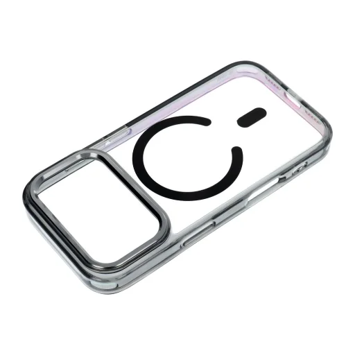  Apple iPhone 17 Pro Max / 18 Pro Max fekete Frame Clear Hybrid Mag Cover tok - 6