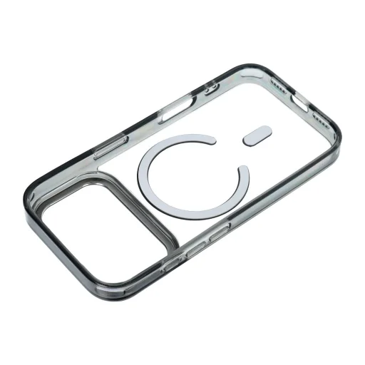 Apple iPhone 17 Pro Max / 18 Pro Max čierne Frame Clear Hybrid Mag Cover puzdro - 4