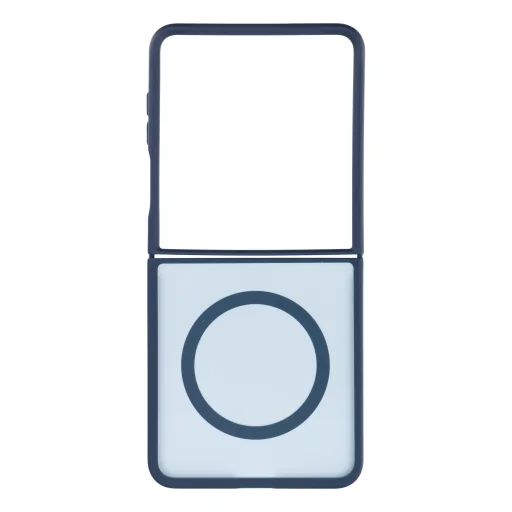 Samsung Z Flip 8 tmavomodré 4sF-S akrylové puzdro kompatibilné s MagSafe - 1
