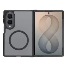 Samsung Z Fold 8 čierne 4sF-S akrylové puzdro kompatibilné s MagSafe