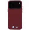 Apple iPhone 18 Pro / 17 Pro Bordó BMW M Carbon Metal Logo MagSafe tok thumbnail
