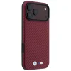  Apple iPhone 18 Pro / 17 Pro Bordó BMW M Carbon Metal Logo MagSafe tok thumbnail