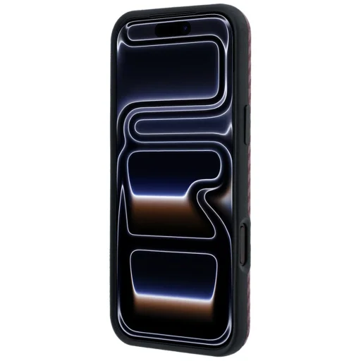  Apple iPhone 18 Pro / 17 Pro Bordó BMW M Carbon Metal Logo MagSafe tok - 5