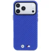  BMW iPhone 18 Pro / 17 Pro kék M Carbon Metal Logo MagSafe tok thumbnail
