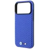  BMW iPhone 18 Pro / 17 Pro kék M Carbon Metal Logo MagSafe tok thumbnail