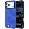  BMW iPhone 18 Pro / 17 Pro kék M Carbon Metal Logo MagSafe tok thumbnail