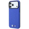  BMW iPhone 18 Pro / 17 Pro kék M Carbon Metal Logo MagSafe tok thumbnail