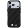  iPhone 18 Pro fekete BMW M Carbon fém logós MagSafe tok thumbnail