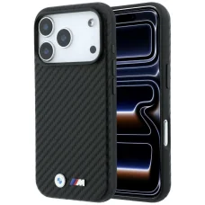 iPhone 18 Pro čierny BMW M Carbon kryt s kovovým logom MagSafe