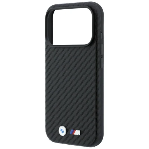 iPhone 18 Pro čierny BMW M Carbon kryt s kovovým logom MagSafe - 6