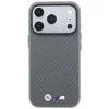 Apple iPhone 18 Pro sivý BMW M Carbon Metal Logo MagSafe kryt thumbnail
