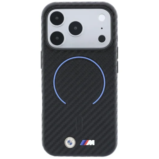 iPhone 18 Pro čierny BMW M kryt s karbónovým vzorom a krúžkom MagSafe - 3