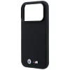 Apple iPhone 18 Pro / 17 Pro čierne BMW M Quadrille Kevlar Metal Logo MagSafe puzdro thumbnail