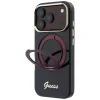  Apple iPhone 18 Pro Max / 17 Pro Max bordó Guess IML Ring Stand 360 Script Metal Logo MagSafe tok thumbnail