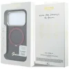 Apple iPhone 18 Pro Max / 17 Pro Max bordó Guess IML Ring Stand 360 Script Metal Logo MagSafe tok thumbnail