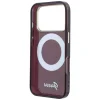 Apple iPhone 18 Pro Max / 17 Pro Max bordové puzdro Guess IML Ring Stand 360 Script Metal Logo MagSafe thumbnail