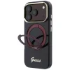 Apple iPhone 18 Pro / iPhone 17 Pro bordové puzdro Guess IML Ring Stand 360 Script Metal Logo MagSafe thumbnail