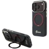 Apple iPhone 18 Pro Max / 17 Pro Max bordové puzdro Guess IML Ring Stand 360 Script Metal Logo MagSafe thumbnail