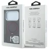  Apple iPhone 18 Pro / 17 Pro burgundi Karl Lagerfeld IML Ring Stand 360 Kameo Metal MagSafe tok thumbnail