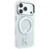  iPhone 18 Pro / 17 Pro Karl Lagerfeld IML Ring Stand 360 Kameo Metal MagSafe átlátszó tok thumbnail