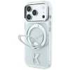  iPhone 18 Pro / 17 Pro Karl Lagerfeld IML Ring Stand 360 Kameo Metal MagSafe átlátszó tok thumbnail
