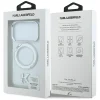  iPhone 18 Pro / 17 Pro Karl Lagerfeld IML Ring Stand 360 Kameo Metal MagSafe átlátszó tok thumbnail
