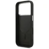 Apple iPhone 18 Pro / 17 Pro čierne Karl Lagerfeld Embossed Open Ring RSG Logo MagSafe puzdro thumbnail