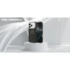 Apple iPhone 18 Pro / 17 Pro čierne Karl Lagerfeld Embossed Open Ring RSG Logo MagSafe puzdro thumbnail