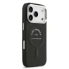 Apple iPhone 18 Pro / 17 Pro čierne Karl Lagerfeld Embossed Open Ring RSG Logo MagSafe puzdro thumbnail