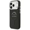 Apple iPhone 18 Pro / 17 Pro čierne Karl Lagerfeld Embossed Open Ring RSG Logo MagSafe puzdro thumbnail