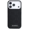 iPhone 18 Pro / 17 Pro čierne puzdro Karl Lagerfeld Grained Mono Resin Logo MagSafe thumbnail