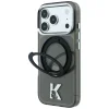 Apple iPhone 18 Pro Max / 17 Pro Max čierne puzdro Karl Lagerfeld IML Ring Stand 360 Kameo Metal MagSafe thumbnail
