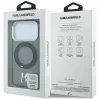 Apple iPhone 18 Pro Max / 17 Pro Max čierne puzdro Karl Lagerfeld IML Ring Stand 360 Kameo Metal MagSafe thumbnail