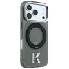 Apple iPhone 18 Pro Max / 17 Pro Max čierne puzdro Karl Lagerfeld IML Ring Stand 360 Kameo Metal MagSafe thumbnail
