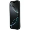 iPhone 18 Pro / 17 Pro Mercedes-Benz Leather with Crossed Lines MagSafe puzdro, čierne thumbnail