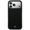 iPhone 18 Pro Max / 17 Pro Max čierne puzdro Mercedes-Benz Leather with Crossed Lines MagSafe thumbnail