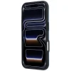 iPhone 17 Pro / 18 Pro Mercedes kožený kryt Semi Wrap s efektom dreva MagSafe, modrý thumbnail