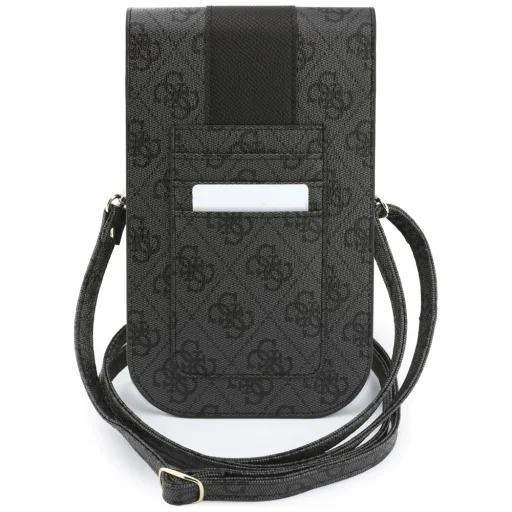 Guess 4G & Classic Logos Stripe Strap taška na telefón, čierna - 2