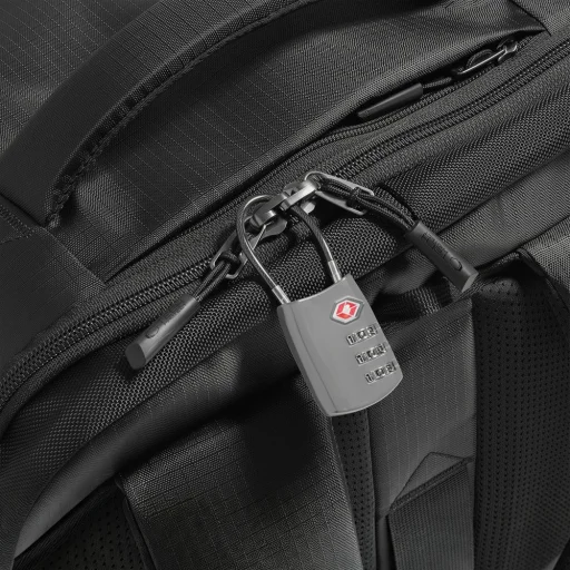TECH-PROTECT DEFENDER S70 Ryanair és Wizz Air utazó laptoptartós kézipoggyász hátizsák 24 l 40 x 30 x 20 fekete - 7