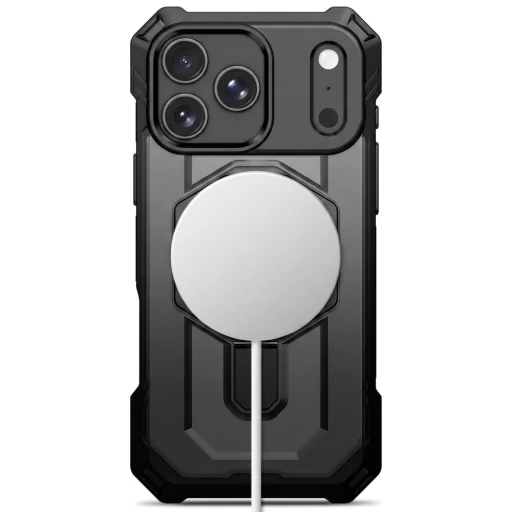 Matné čierne puzdro Tech-Protect MagForce MagSafe pre iPhone 17 Pro / 18 Pro - 4